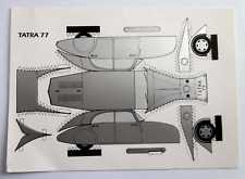 Bastelbogen Tatra 77 PKW