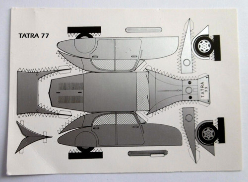 Bastelbogen tatra pkw - tatra,