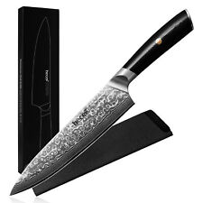 Chef Messer 67-Schicht japanische Damaskus Stahl Küchenmesser mit Messerschutz