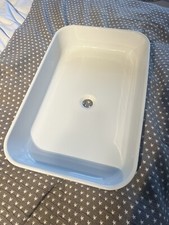 Scarabeo Waschbecken groß 70x45 cm und 15 cm hoch