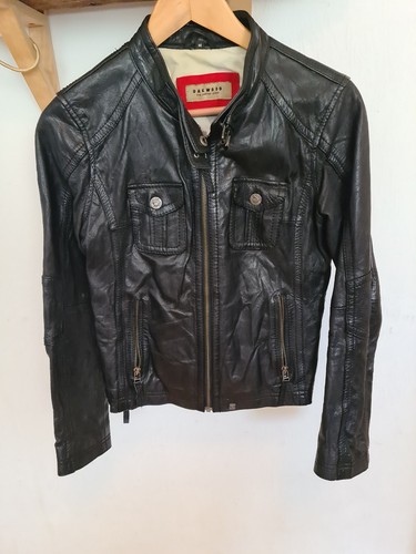 Oakwood lederjacke schwarz - oakwood,,