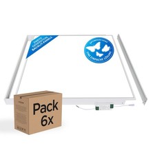 6x LED Panel Deckenlampe 62x62
