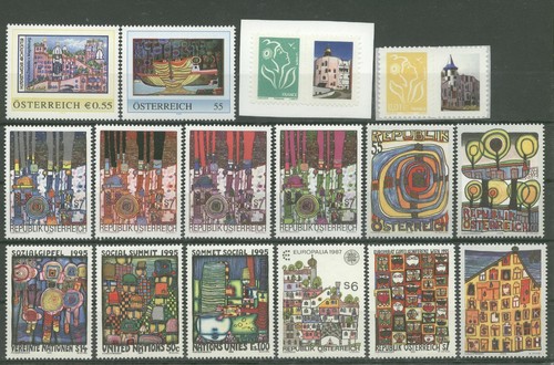 Gemälde kunst hundertwasser - gemälde,,