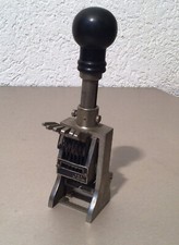 Paginierstempel 6 stellig  DBP