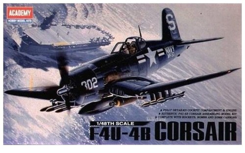 Academy vought f4u corsair - f4u-4b,