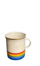 Kaffeetasse Rosenthal Berlin, Nescafe gold, Regenbogen, LBGTQ,feinstes Porzellan