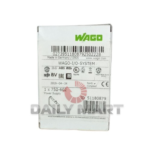New box wago 750 - in,