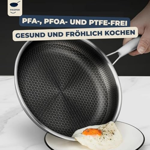 Große 32cm antihaft edelstahl - 32cm,