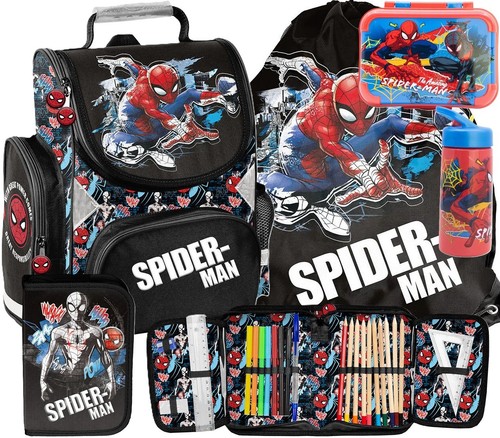Spiderman schulranzen set 5in1 - spiderman,