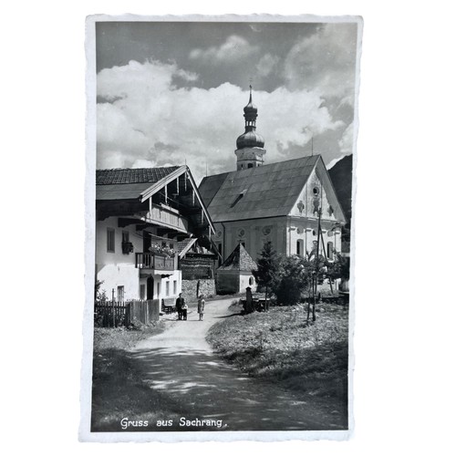 Postkarte sachrang aschau - postkarte, ak