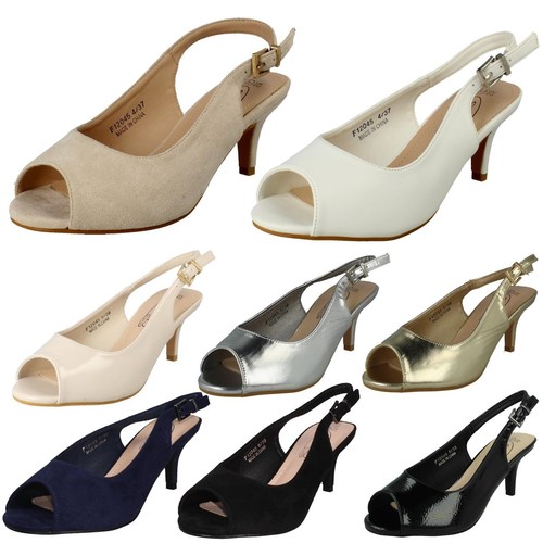 Damen spot peep toe - spot, on