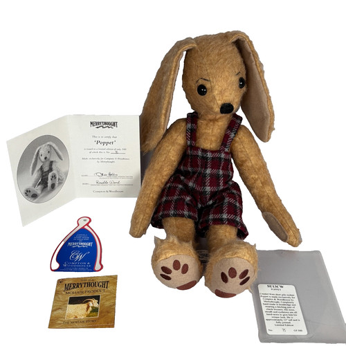 Vintage mohair hase - vintage,