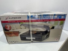 Superior Vintage Schallplattenspieler mit UKW / MW Radio Neu & OVP