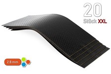 20 Bitumenmatten 500 x 200 x 2,8mm Antidröhn - 2m² - Karosserie Dämmung - BX2823