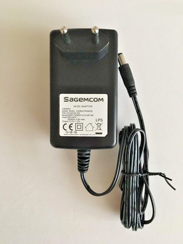 Sagemcom adapter 12v box - 12v,