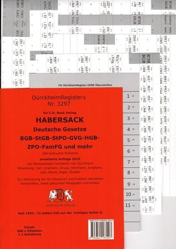 Dürckheimregister habersack - dürckheimregister®,