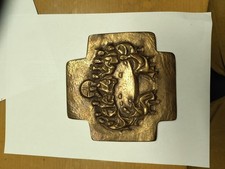 Kreuz Bronze Abendmahl 15 cm