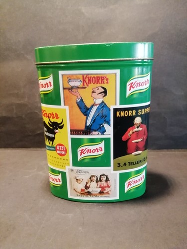 Alte leere knorr blechdose - alte,