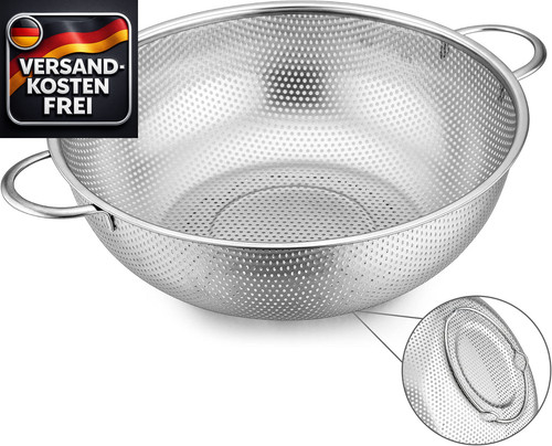 Edelstahl küchensieb cm - edelstahl, 28