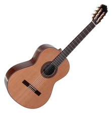 B-WARE 4/4 Konzertgitarre Klassikgitarre Akustik Gitarre massiv Zeder Mahagoni