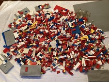 LEGO Konvolut 3,7 kg Vintage Lego 70ziger  Einzelteile Sondersteine Platte Dachb