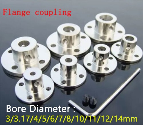 14mm starre flanschkupplung - 3-14mm,