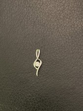 ANHÄNGER PLATIN 950 MIT SOLITÄR DIAMANT 0,082CT