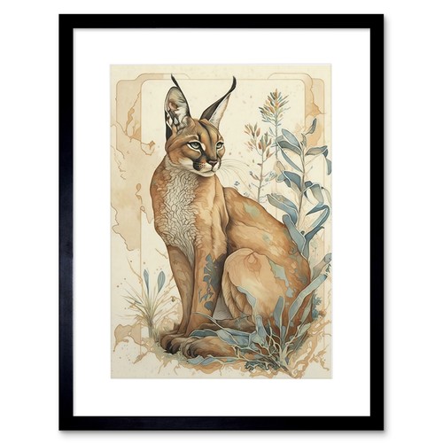 Karakale katze mit - karakale,