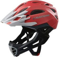Cratoni C-Maniac Fahrradhelm, Rosso-grigio, L-XL (58-61 cm)