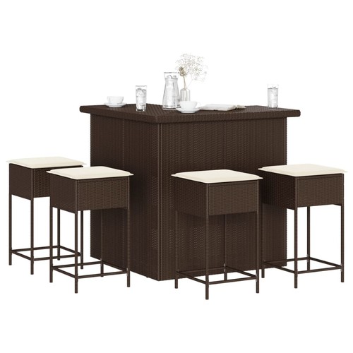 Gartenbar set theke bartisch - gartenbar,