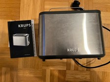 Krups KH442D Control Line Premium Toaster Edelstahl 2 Kurze Schlitze