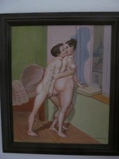 Erotisches Gemälde von Peter Fendi