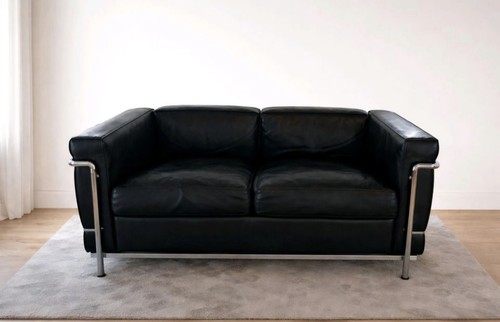 Cassina corbusier lc2 sofa - le,