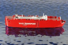 Kassel ,V.A.G.-Charter Hersteller  CM KR 85 , 1:1250 Schiffsmodell