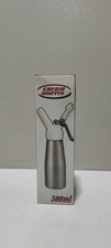 Sahnebereiter, Schlagsahne creme Schäumer 0,5 Liter Professionelle Aluminium Sch