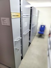 Schieberegal Rollregal Anlage verfahrbarer Regal Fachbodenregal Lagerregal 47549