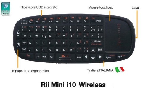 Rii mini i10 - rii, drahtlos