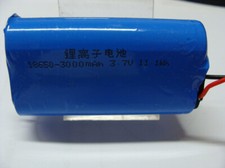 1S1P Akku-Pack 3.7V  3000mAh LiPo mit JST-PH 2 Connector mit kleinen Schönheitsf