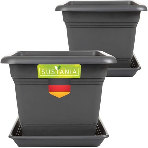 2er set pflanztöpfe 40 - pflanztöpfe,