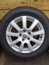 4 Räder mit Sommerreifen