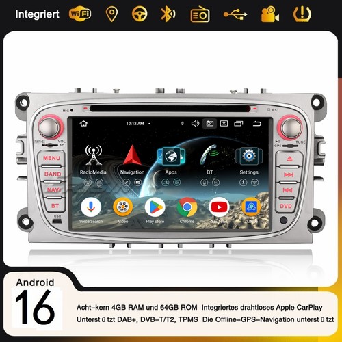 64gb android autoradio - 4+64gb,