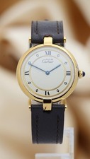Cartier Vendome Vermeil Must Cartier Lady 590003 Original Papiere + Box
