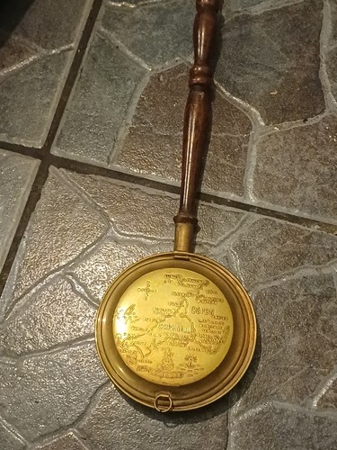 Vintage messing bett - messing,