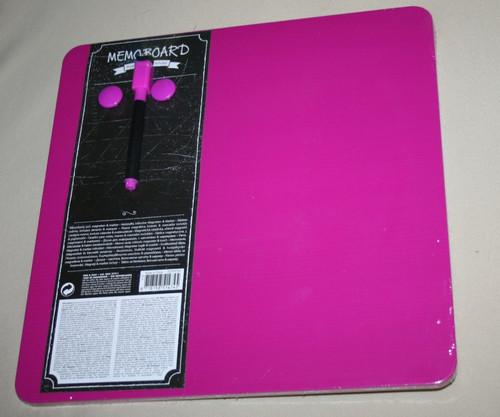 Memoboard mit metallfront - memoboard,