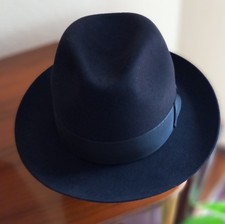 Herren-Hut Marke Mayser schwarz Größe 57 cm Kopfumfang 45,- €