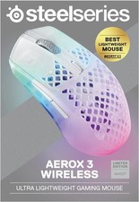 UVP 80€ LIMITED EDITION SteelSeries Aerox 3 Wireless Snow 2022