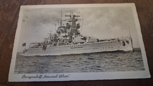 Panzerschiff admiral - ak,