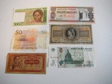 Alte Geldscheine Banknoten