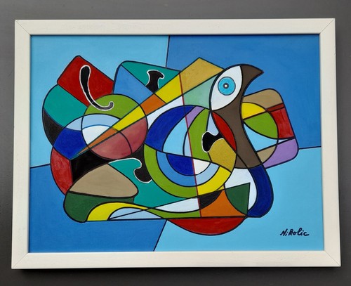 Moderne abstrakte kunst - moderne,