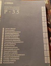 Piano Yamaha P-35 (Schwarz) Sehr selten genutzt.